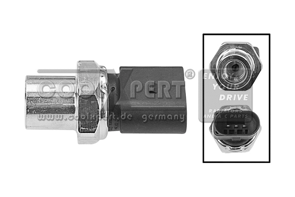 High-pressure Switch, air conditioning (001-10-27844)