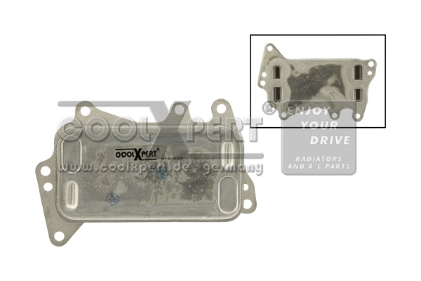 Oil Cooler, engine oil (001-10-26324)