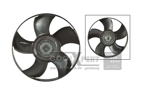 Fan, engine cooling (001-10-21970)