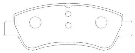 Brake Pad Set, disc brake (HP5272)