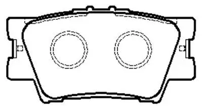 Brake Pad Set, disc brake (HP5178)