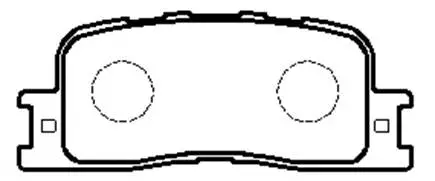 Brake Pad Set, disc brake (HP5161)
