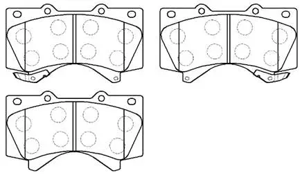 Brake Pad Set, disc brake (HP5213)