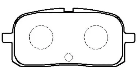 Brake Pad Set, disc brake (HP9110)