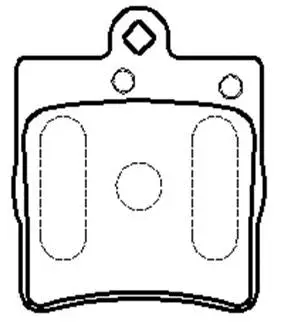 Brake Pad Set, disc brake (HP5192)