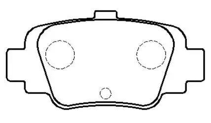 Brake Pad Set, disc brake (HP9064)