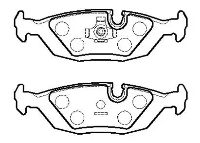 Brake Pad Set, disc brake (HP9434)