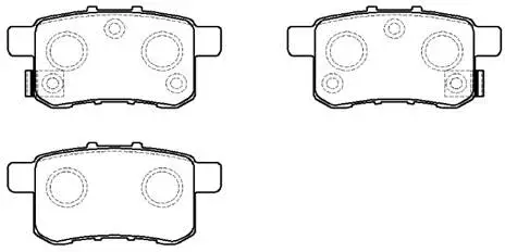 Brake Pad Set, disc brake (HP5215)