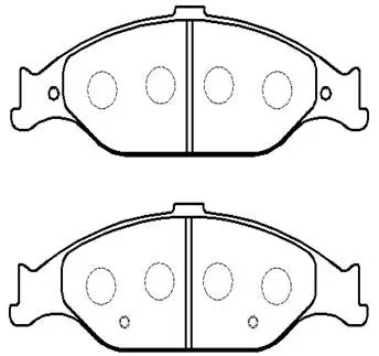 Brake Pad Set, disc brake (HP5152)