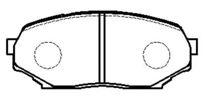Brake Pad Set, disc brake (HP9202)