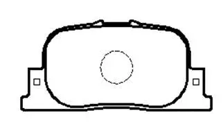 Brake Pad Set, disc brake (HP5091)