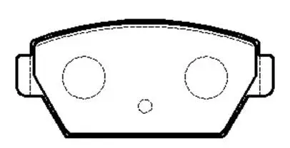 Brake Pad Set, disc brake (HP9262)