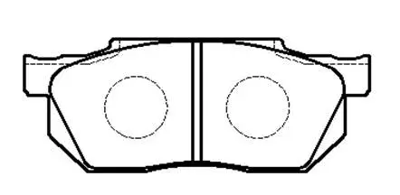 Brake Pad Set, disc brake (HP9214)