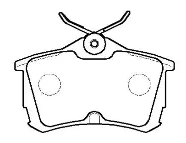 Brake Pad Set, disc brake (HP9236)