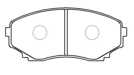 Brake Pad Set, disc brake (HP9184)