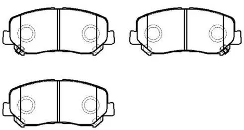 Brake Pad Set, disc brake (HP5295)