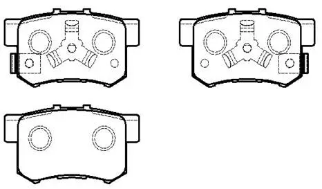 Brake Pad Set, disc brake (HP5209)