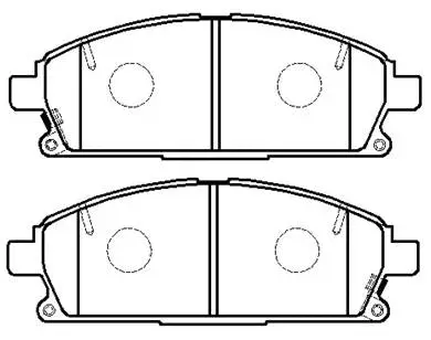Brake Pad Set, disc brake (HP5079)