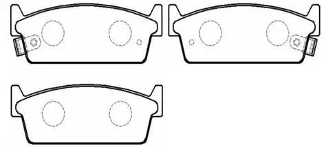 Brake Pad Set, disc brake (HP8359)