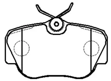 Brake Pad Set, disc brake (HP5180)