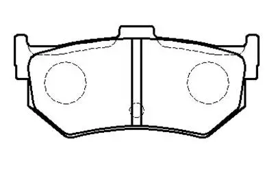 Brake Pad Set, disc brake (HP9217)