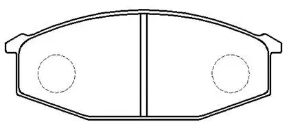 Brake Pad Set, disc brake (HP9089)