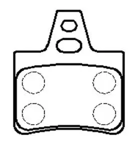 Brake Pad Set, disc brake (HP5101)
