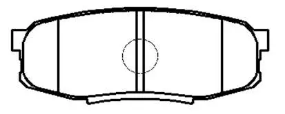 Brake Pad Set, disc brake (HP5214)