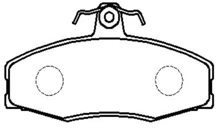 Brake Pad Set, disc brake (HP5151)