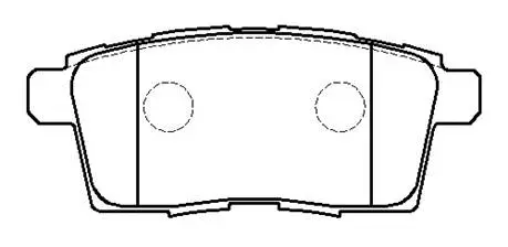 Brake Pad Set, disc brake (HP9194)