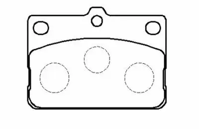 Brake Pad Set, disc brake (HP8473)