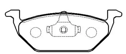 Brake Pad Set, disc brake (HP9409)