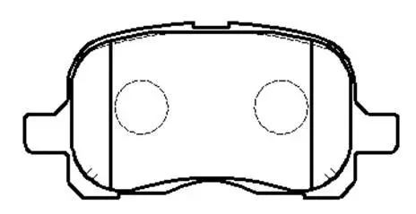 Brake Pad Set, disc brake (HP5052)