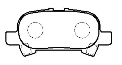 Brake Pad Set, disc brake (HP5088)