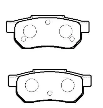 Brake Pad Set, disc brake (HP9224)