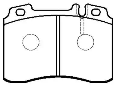 Brake Pad Set, disc brake (HP9367)