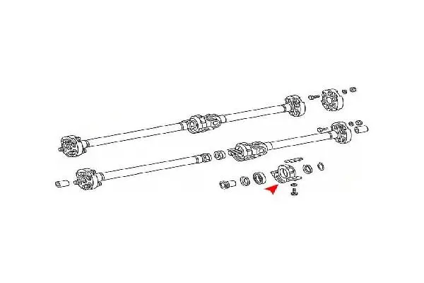 Suspension, propshaft
