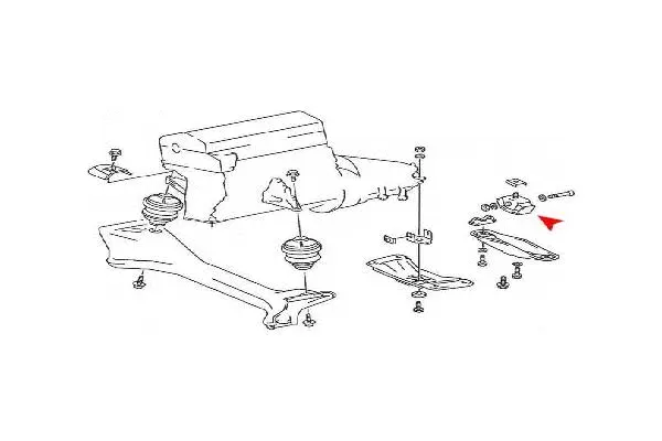 Mounting, automatic transmission