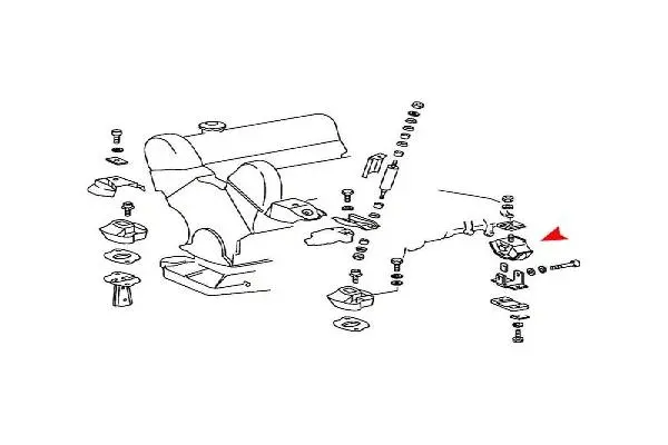 Mounting, automatic transmission