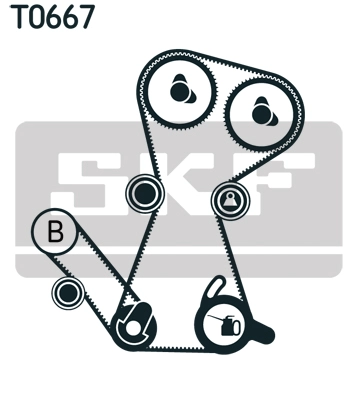Timing Belt Kit (VKMA 95649)