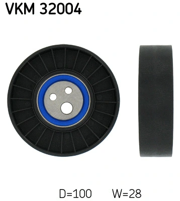 Deflection/Guide Pulley, V-ribbed belt (VKM 32004)