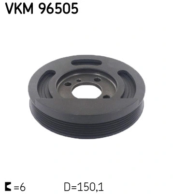 Belt Pulley, crankshaft (VKM 96505)