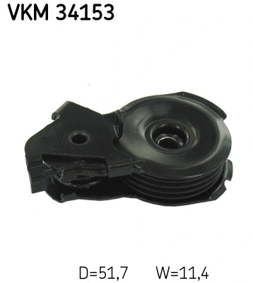 Tensioner Pulley, V-ribbed belt (VKM 34153)