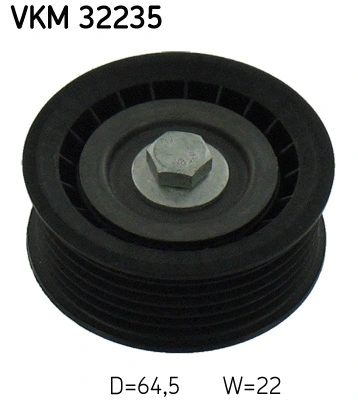 Deflection/Guide Pulley, V-ribbed belt (VKM 32235)