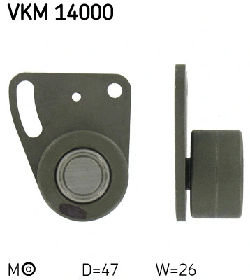 Tensioner Pulley, timing belt (VKM 14000)