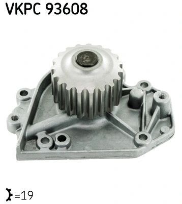 Water Pump, engine cooling (VKPC 93608)