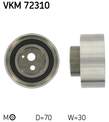 Tensioner Pulley, timing belt (VKM 72310)