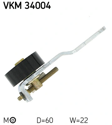 Tensioner Pulley, V-ribbed belt