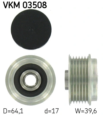 Alternator Freewheel Clutch (VKM 03508)