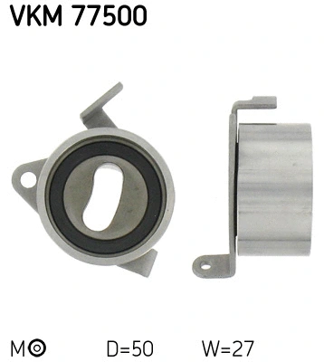 Tensioner Pulley, timing belt (VKM 77500)